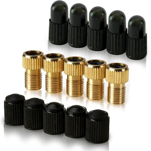 Presta schrader valve adapter - valve,
